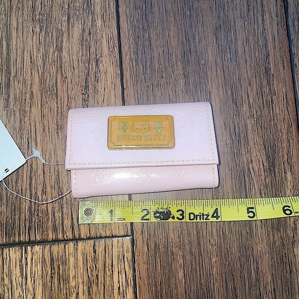 Vintage Hello kitty pink wallet key cles key holder wallet sanrio y2k kawaii - Picture 8 of 16